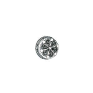 KNAPP 18MM OKSIDERT