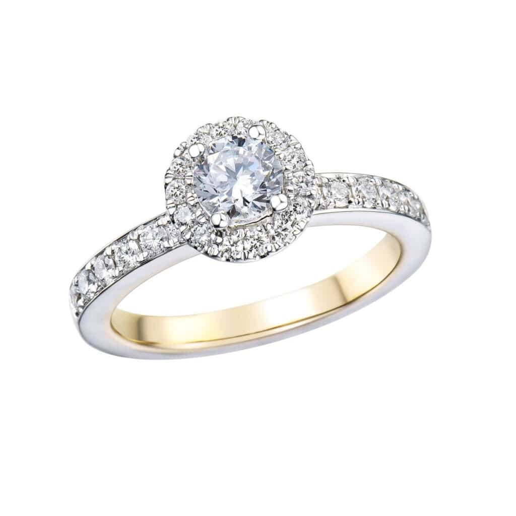 DIAMANTRING TOFARGET ROSETT