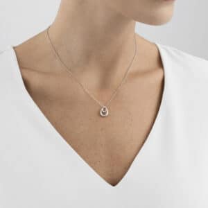 GEORG JENSEN KJEDE OFFSPRING SØLV LITEN