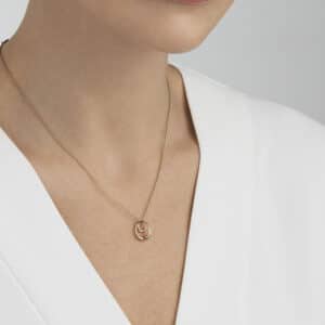 GEORG JENSEN KJEDE OFFSPRING ROSEGULL