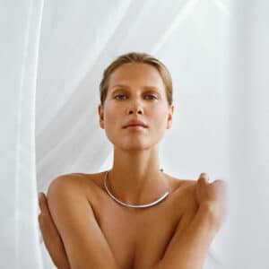 GEORG JENSEN HALSRING MERCY SØLV