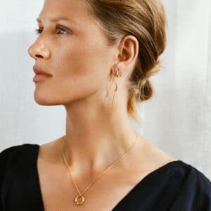 GEORG JENSEN HALSSKJEDE MERCY GULTGULL