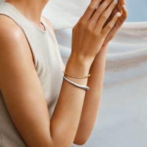 GEORG JENSEN ARMRING OFFSPRING SØLV