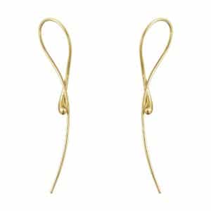GEORG JENSEN ØREDOBBER MERCY GULTGULL
