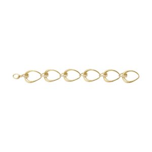 GEORG JENSEN ARMLENKE OFFSPRING GULL MED DIAMANTER