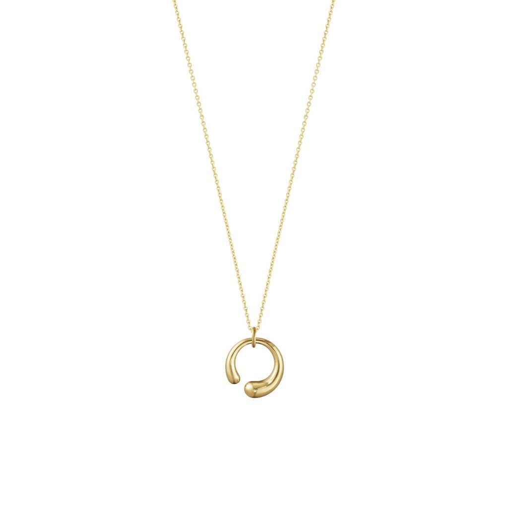 GEORG JENSEN HALSSKJEDE MERCY GULTGULL