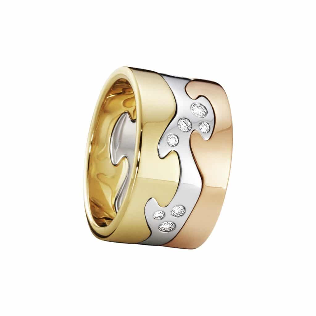 GEORG JENSEN RING FUSION 3 DELER
