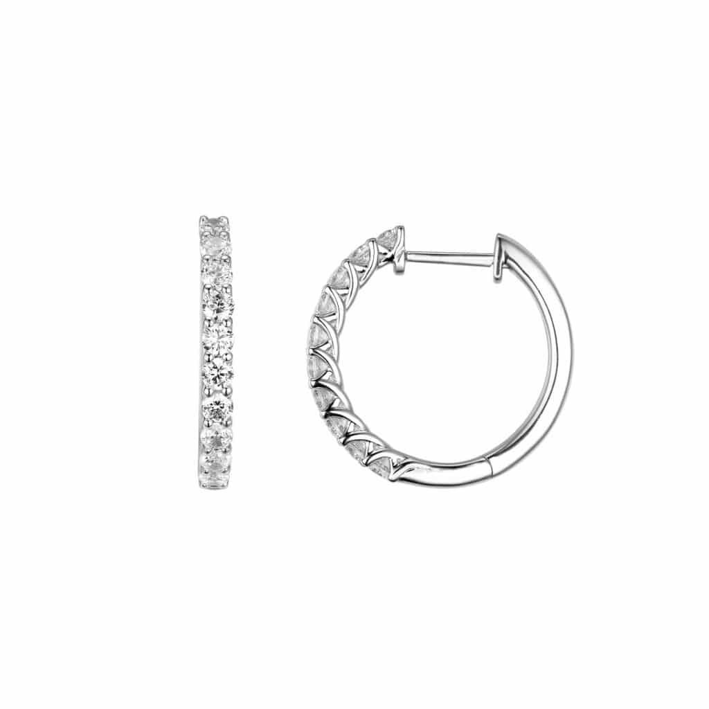 DIAMANT ØRERINGER POP 0,99CT