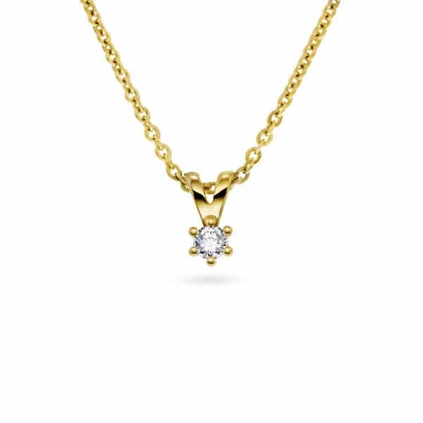 SMYKKE TIL BARN MIN FØRSTE DIAMANT 0,05CT
