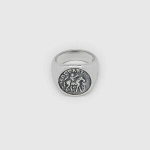 TOM WOOD RING COIN SØLV