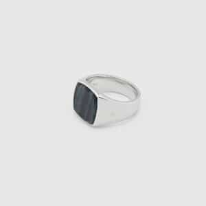 TOM WOOD RING CUSHION BLUE HAWK EYE