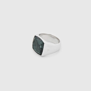 TOM WOOD RING CUSHION GREEN MARBEL