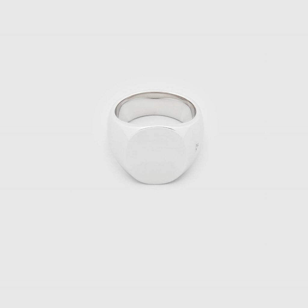 TOM WOOD RING OVAL POLISH