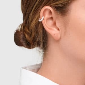 TOM WOOD EAR CUFF SLIM ZIRKONIA