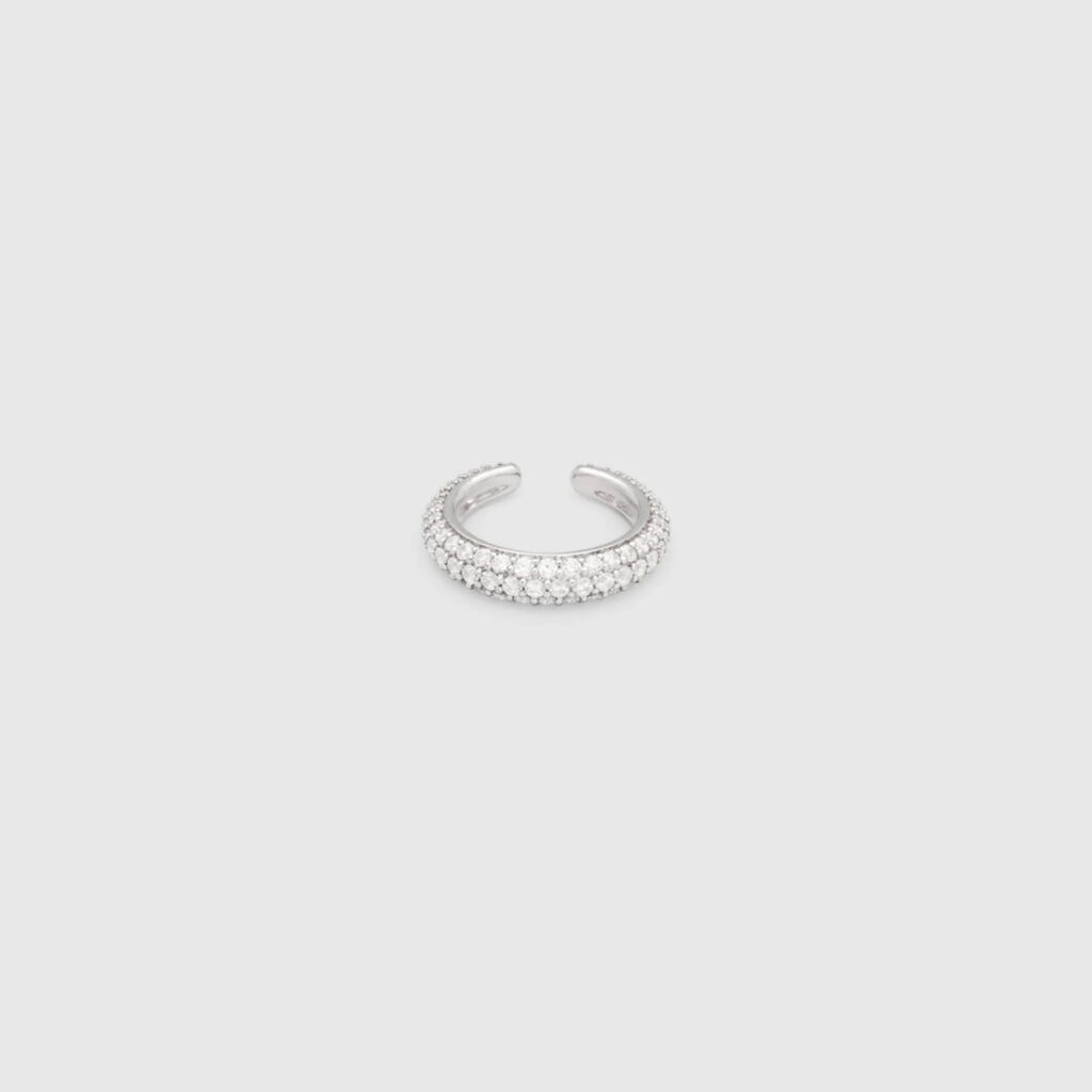 TOM WOOD EAR CUFF SLIM ZIRKONIA