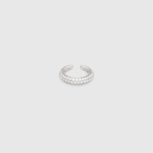 TOM WOOD EAR CUFF SLIM ZIRKONIA