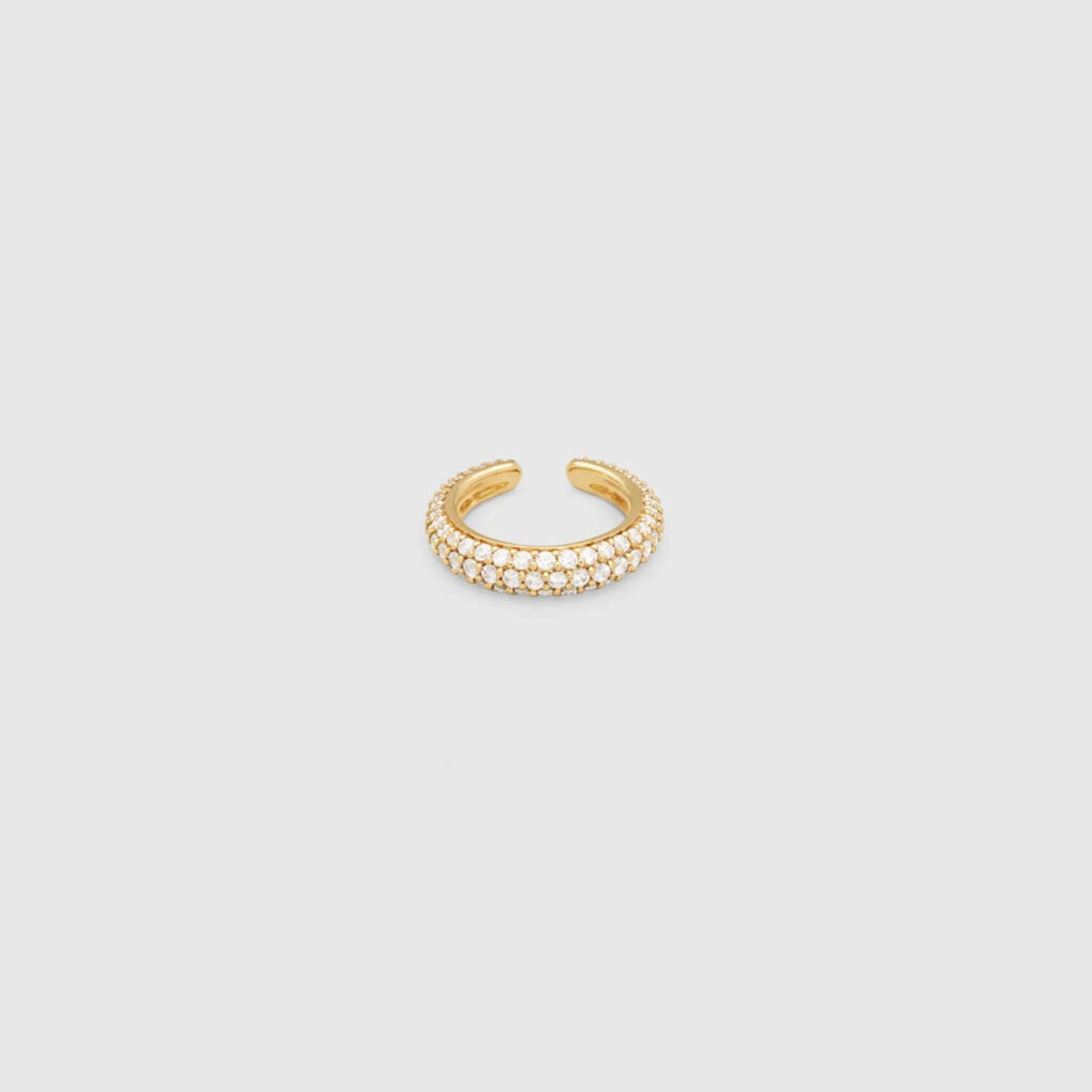 TOM WOOD EAR CUFF SLIM ZIRKONIA FORGYLT