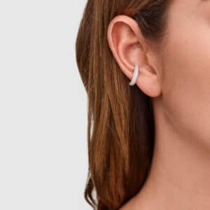 TOM WOOD EAR CUFF SLIM ZIRKONIA FORGYLT