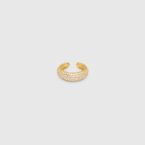 TOM WOOD EAR CUFF THICK ZIRKONIA FORGYLT