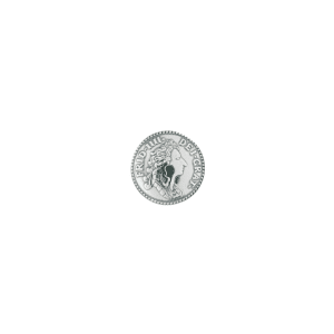 KNAPP MYNT 16 MM OKSIDERT
