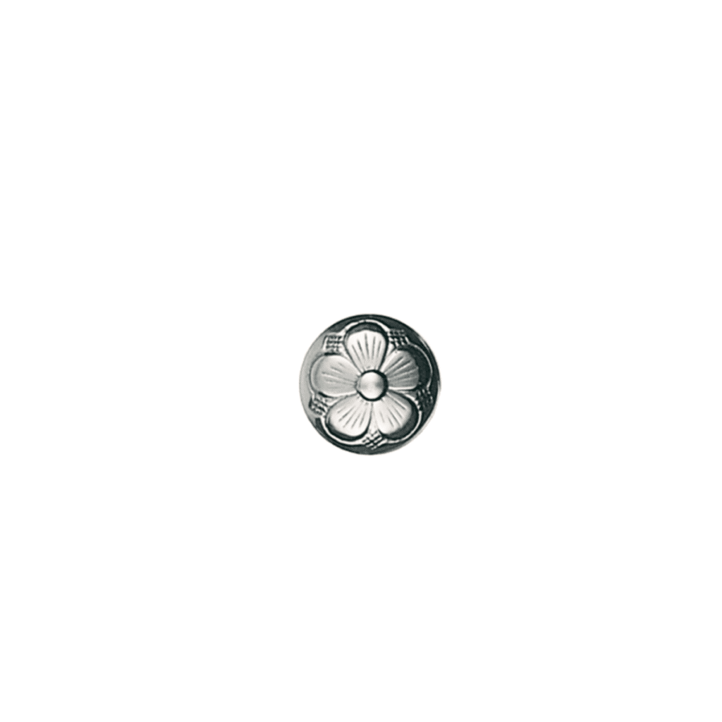 KNAPP 13 MM OKSIDERT