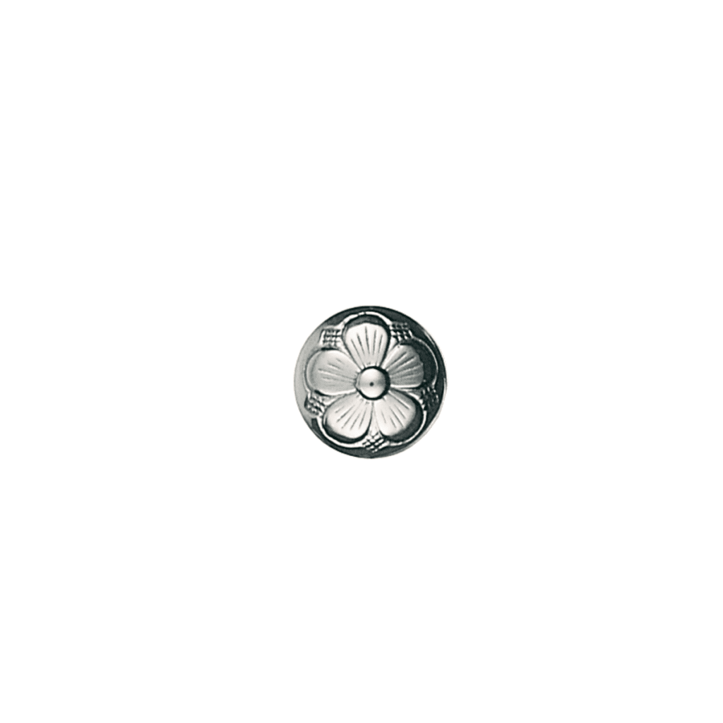 KNAPP 15 MM OKSIDERT