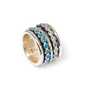 SAMARI RING SØLV OPAL