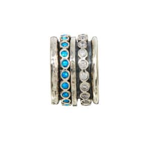 SAMARI RING SØLV OPAL