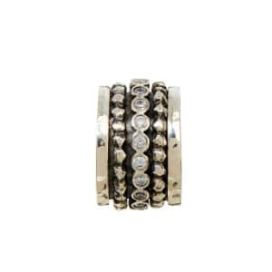 SAMARI RING SØLV CUBIC ZIRKONIA