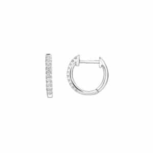 DIAMANT ØRERINGER 0,09CT