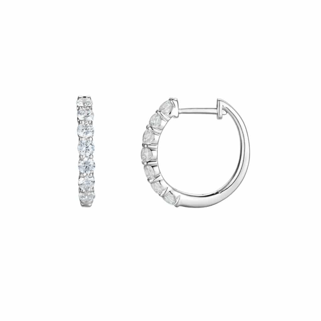 DIAMANT ØRERINGER POP 0,97CT