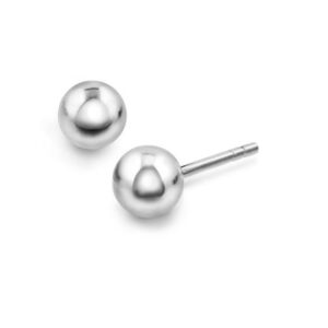HVITTGULLØREDOBBER KULER 6MM