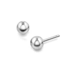 HVITTGULLØREDOBBER KULER 4MM