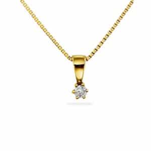 SMYKKE TIL BARN MIN FØRSTE DIAMANT 0,05CT