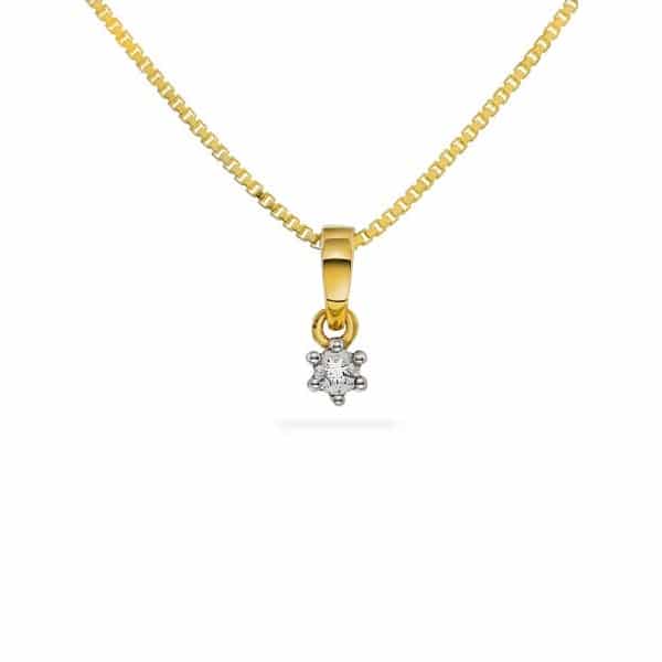 SMYKKE TIL BARN MIN FØRSTE DIAMANT 0,03CT