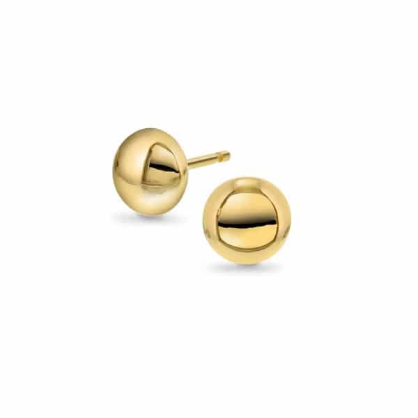 GULLØREDOBBER BEADS 6MM