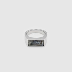 TOM WOOD RING PEAKY LARVIKITE