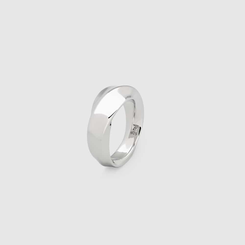 TOM WOOD RING INFINITY BAND LARGE