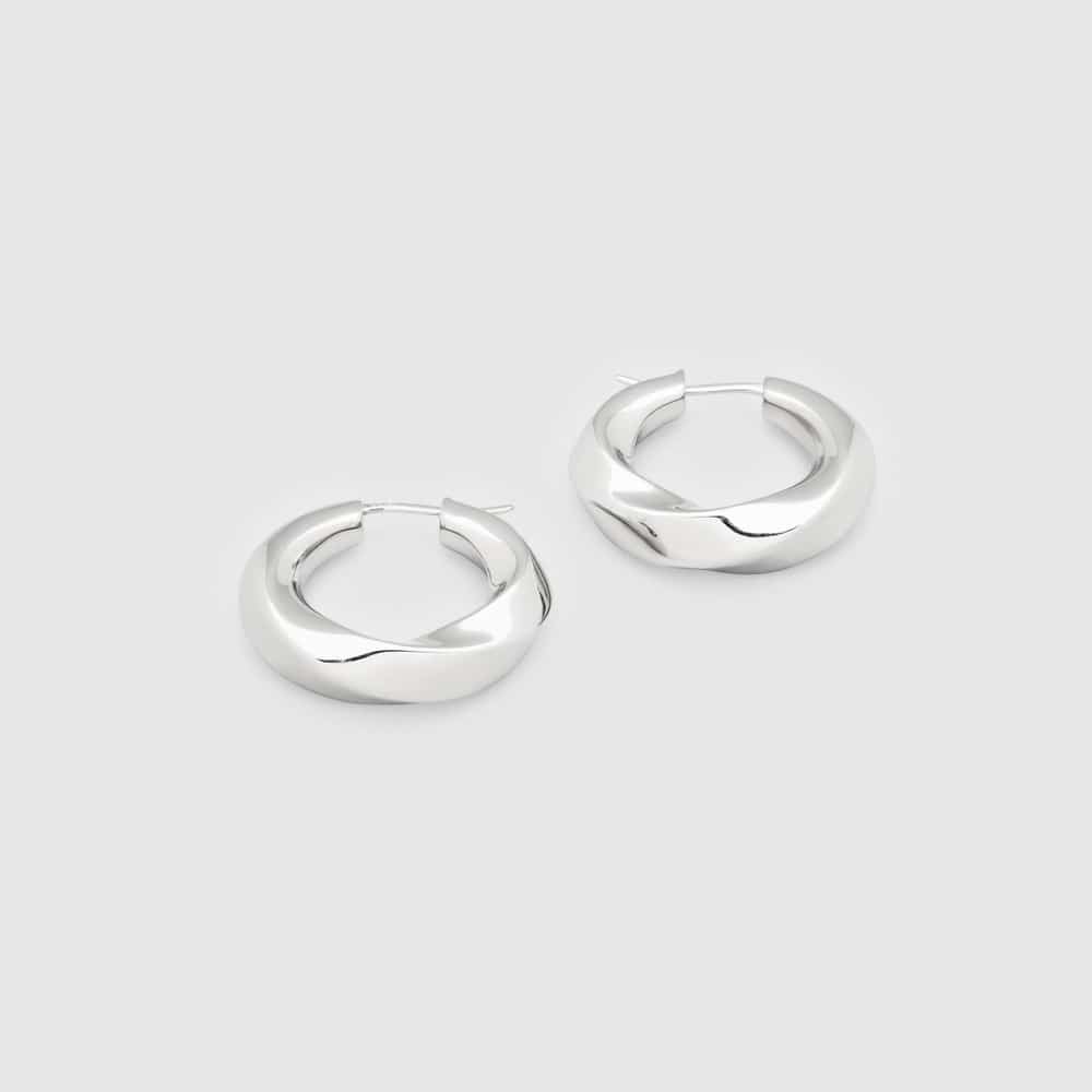 TOM WOOD ØREDOBBER IINFINITY HOOPS