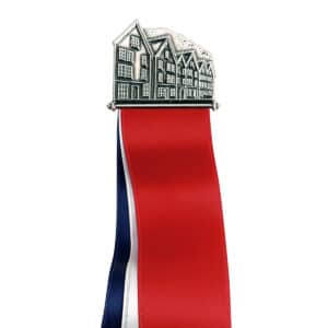 17. MAI SLØYFE BRYGGEN OKSIDERT SØLV STOR