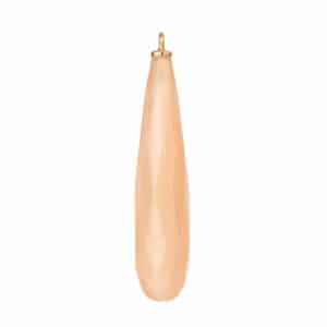 OLE LYNGGAARD FACETED DROPS VEDHENG TIL ØREPYNT BLUSH MÅNESTEN