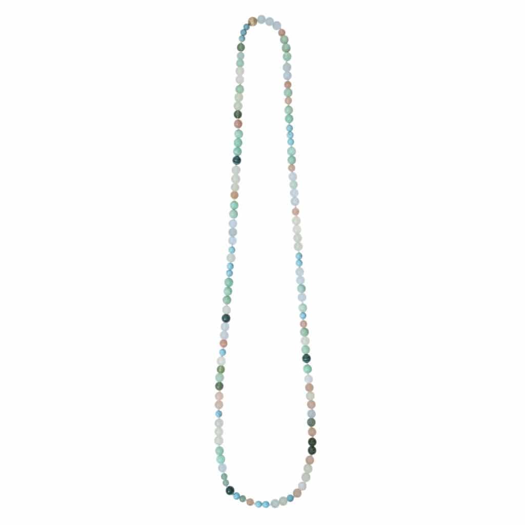OLE LYNGGAARD KJEDE I TURQUOISE TEMA 90 CM