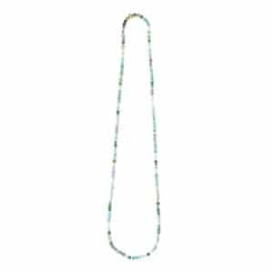 OLE LYNGGAARD KJEDE I TURQUOISE TEMA 80 CM