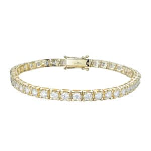 TENNISARMBÅND GULTGULL 5,11CT