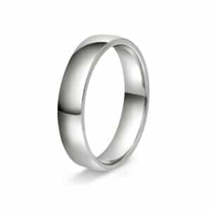 GIFTERING HELLMAN HVITTGULL 4MM LETT BUET