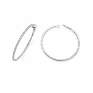 DIAMANT ØRERINGER HVITTGULL 1,73CT