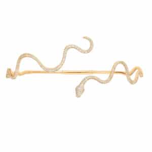 OLE LYNGGAARD HALSRING SNAKES SPECIAL PIECE PAVÉ
