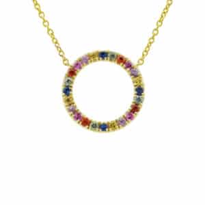 GULLSMYKKE MULITCOLOR RAINBOW