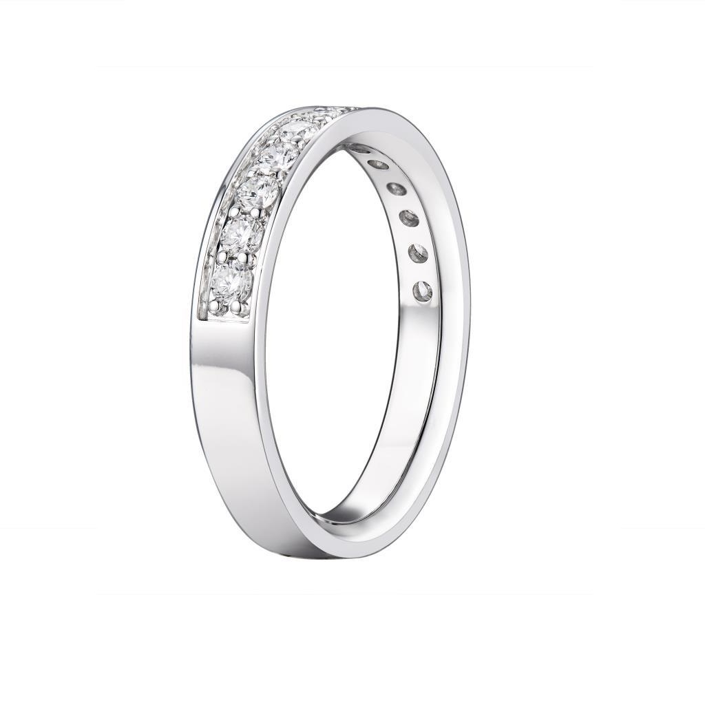 DIAMANTRING HELLMAN HVITTGULL 0,50CT