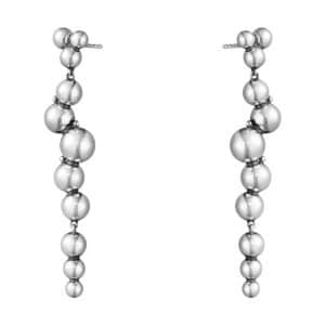 GEORG JENSEN ØREDOBBER MED HENG MOONLIGHT GRAPES SØLV